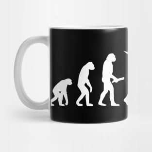 Funny Skating Evolution Gift For Skaters & Skateboarders Mug